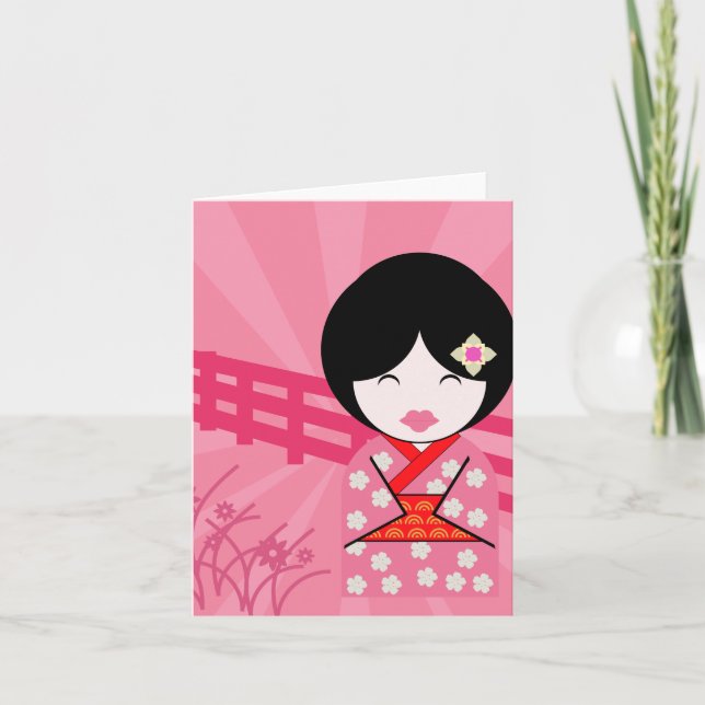 Cartão Geisha Notecard - Vazio (Frente)