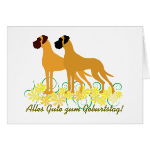 Cartão Gelbe Doggen Karte