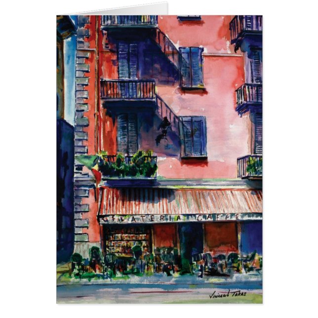 Cartão geletteria cafe (Frente)