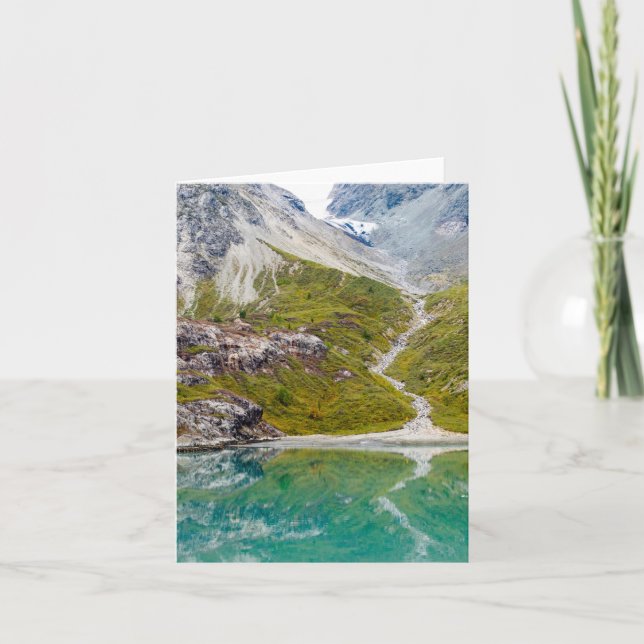 Cartão Gelo e verde (Frente)