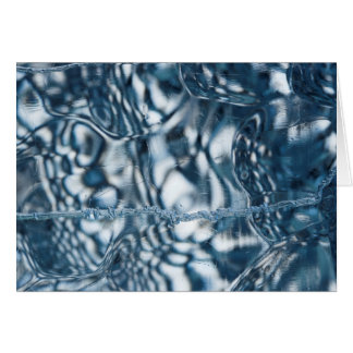 Cartão Gelo puro