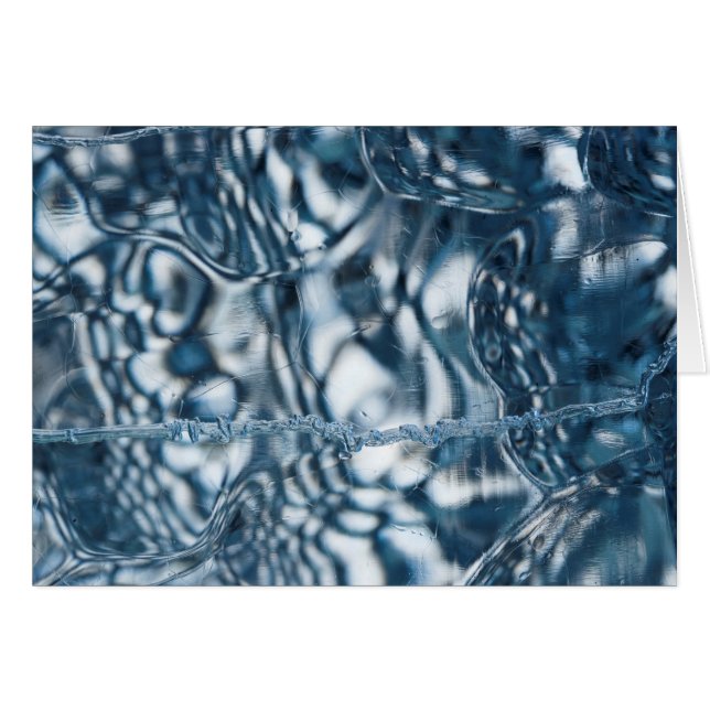 Cartão Gelo puro (Frente horizontal)