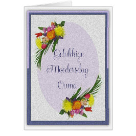 Cartão Gelukkige Moedersdag Ouma