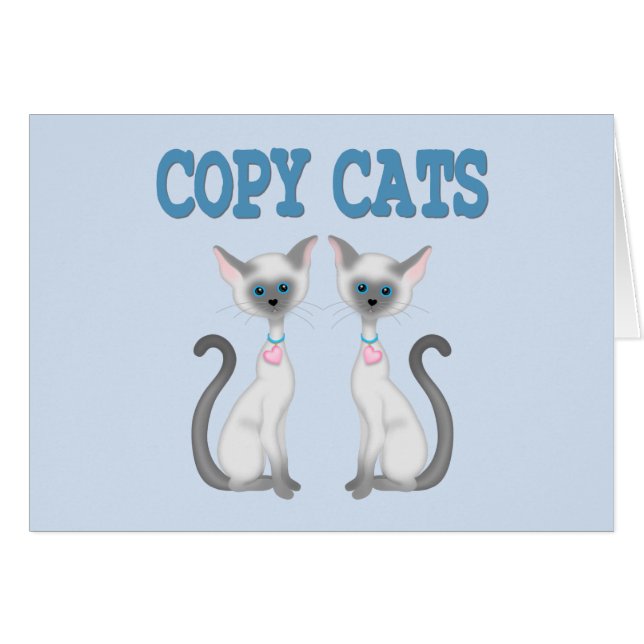 Cartão Gêmeos (Frente Horizontal)