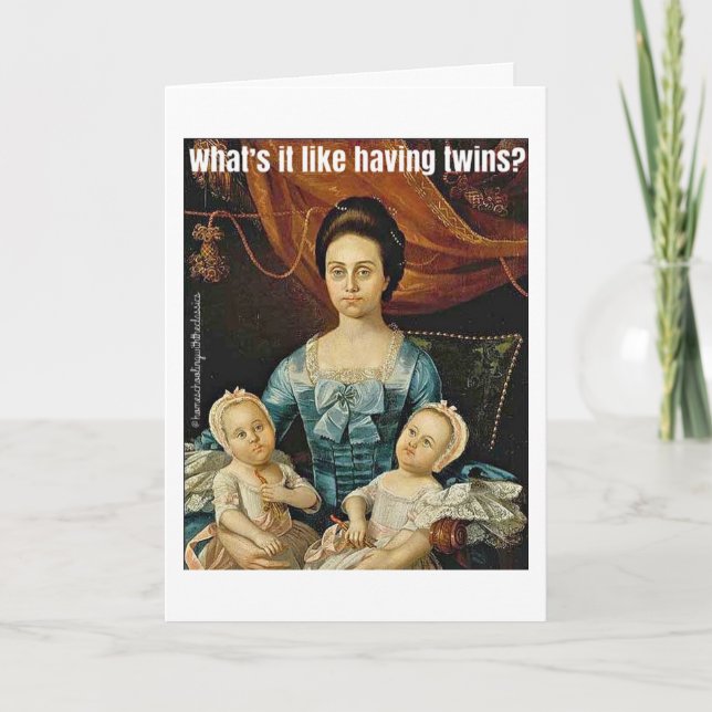 Cartão Gêmeos (Frente)