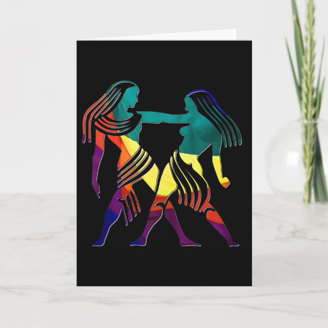 Cartão Gêmeos (Frente)