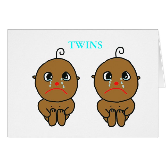 CARTÃO GÊMEOS (Frente Horizontal)