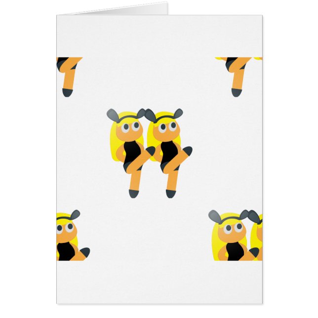 Cartão gêmeos emoji (Frente)