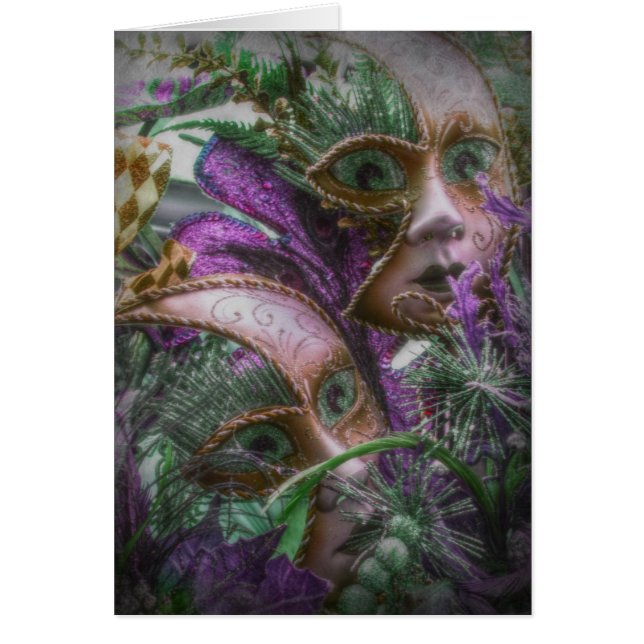 Cartão Gêmeos Roxos (Frente)