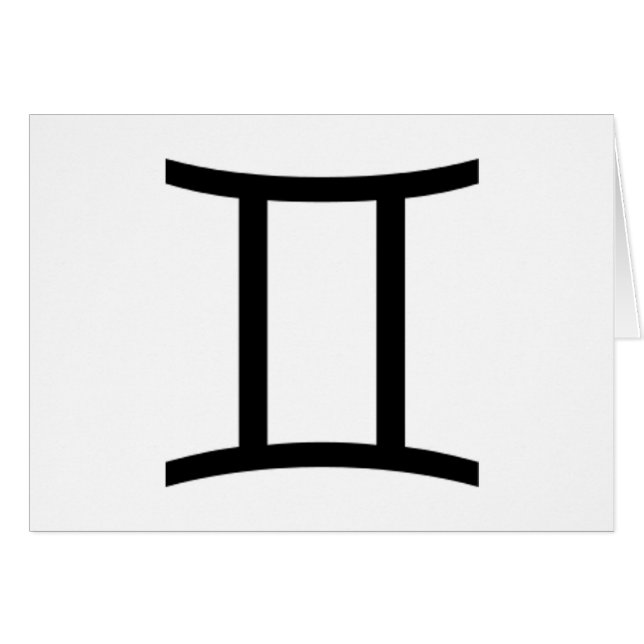 Cartão Gemini (Frente Horizontal)