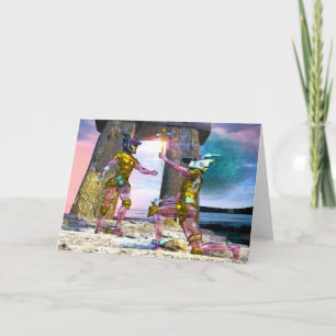 Cartão GEMINI 2 Aniversário do Zodiac