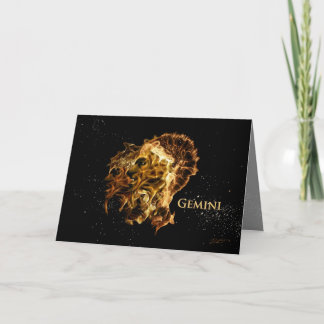Cartão Gemini-Greeting Card