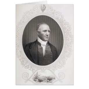 Cartão General Samuel Houston