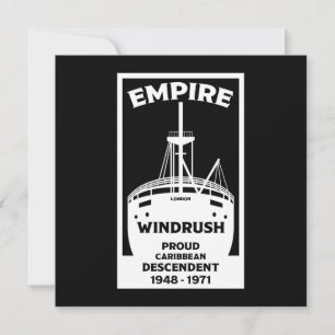 Cartão Generation Windrush T-Shirt
