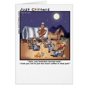 Cartão Génios do pote do café