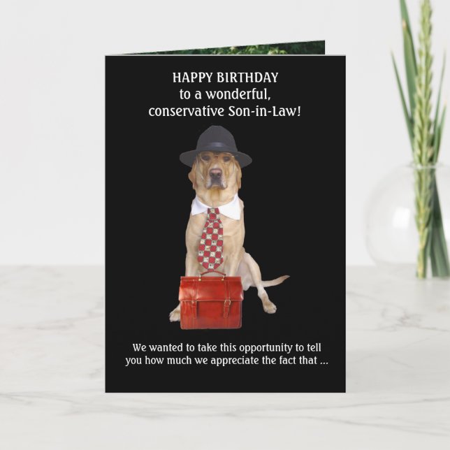 Cartão Genro/cunhado (Frente)