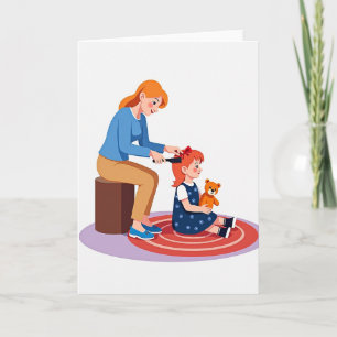 Cartão Gentil do Dia das Mães