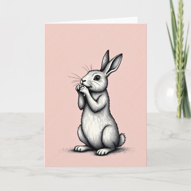 Cartão Gentle Creature Greeting Card (Frente)