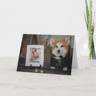 Cartão Gentleman Bru Bumbles vazio