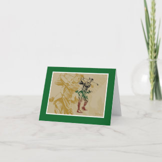 Cartão Gentleman Golfer