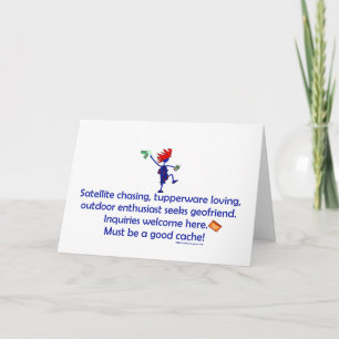 Cartão GeoFriend Wanted