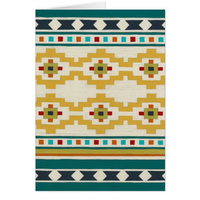 Cartão Geometria do Sudoeste III (Frente)