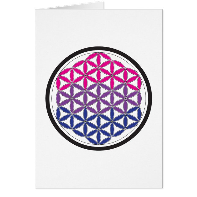 Cartão geometria sagrada (Frente)