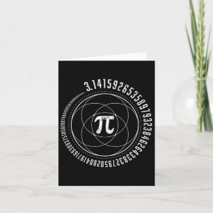 Cartão Geometria Sagrada Pi Math Science Stem 3,14 Pi Day