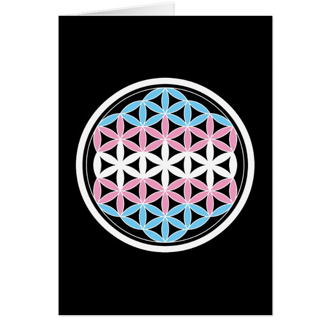 Cartão geometria tranSacred (Frente)