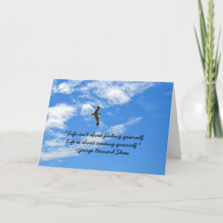 Cartão George Bernard Shaw MFA Congratulations