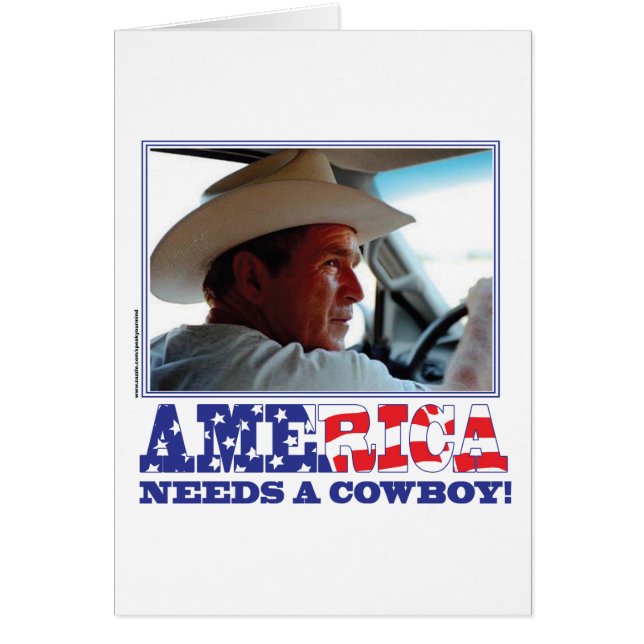 Cartão George Bush (Frente)