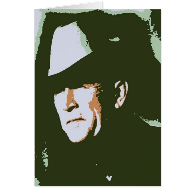 Cartão George Bush/Cowboy (Frente)