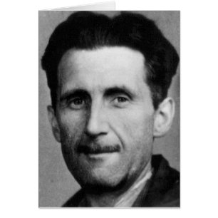 Cartão george orwell