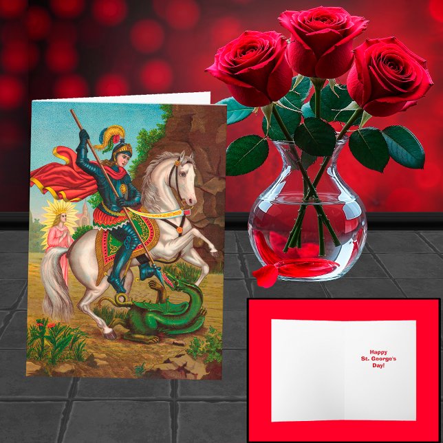 Cartão George Resgate a Princesa (Criador carregado)