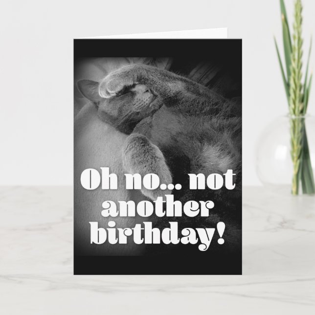 Cartão George the cat birthday card (Frente)