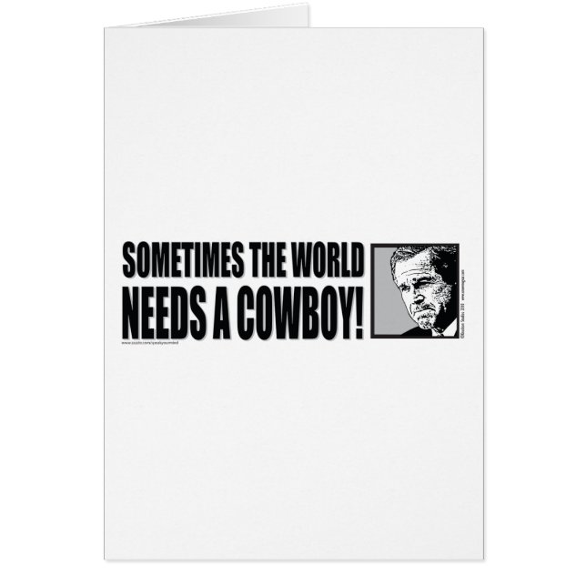 Cartão George W Bush (Frente)