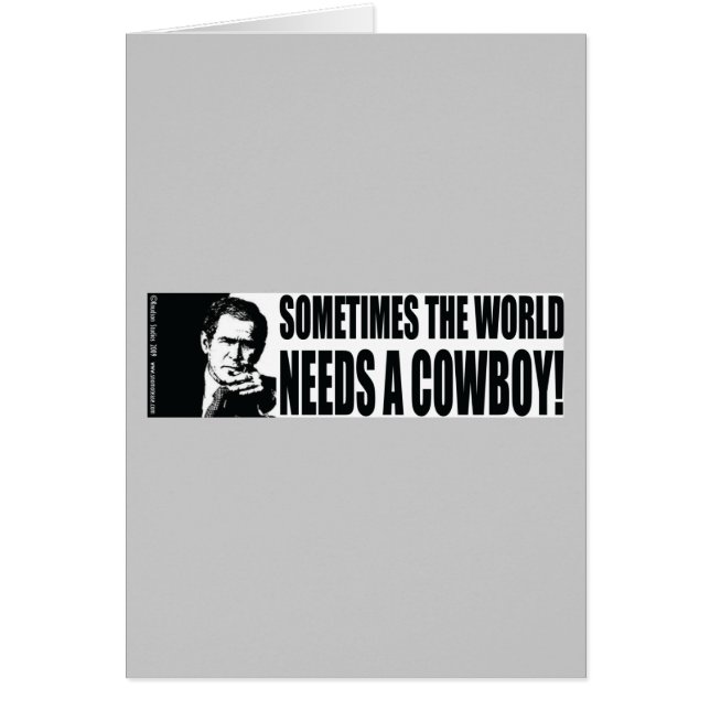 Cartão George W Bush (Frente)