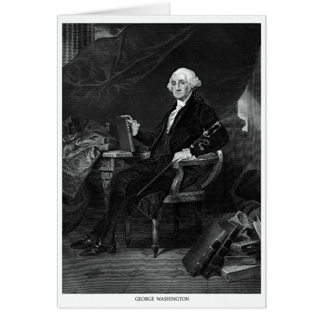 Cartão George Washington (Frente)