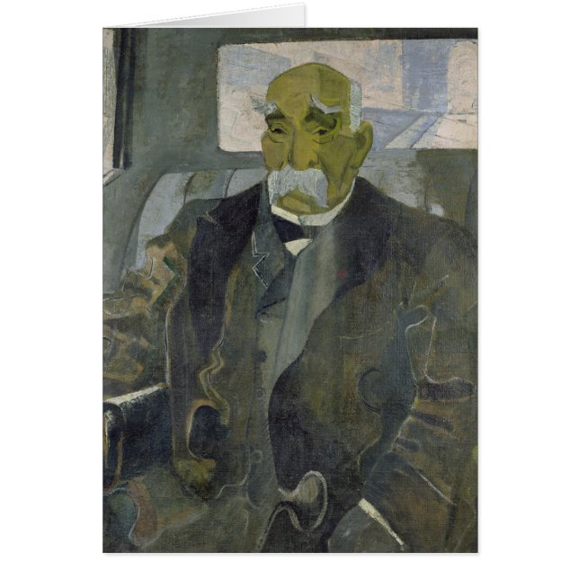 Cartão Georges Clemenceau 1928 (Frente)