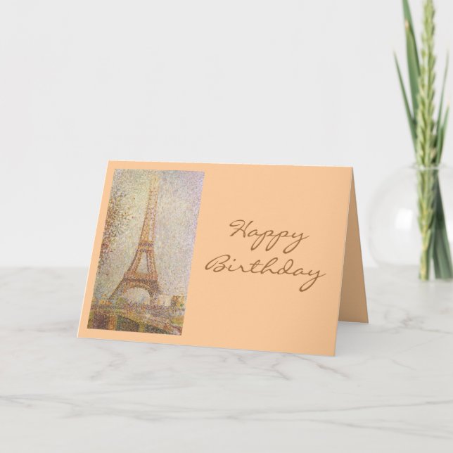 Cartão Georges Seurat (Frente)