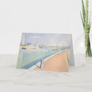 Cartão Georges Seurat - O Canal das Gravelinas