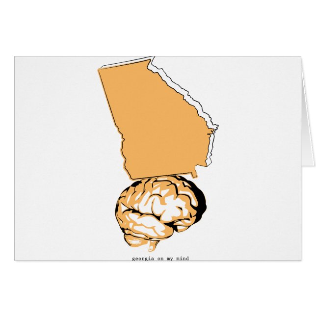 Cartão Geórgia (Frente Horizontal)