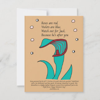 Cartão gerada por IA Jack-in-the-pulpit