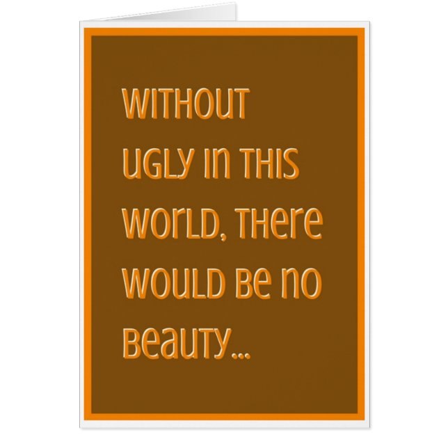 Cartão Geral - feio (Frente)