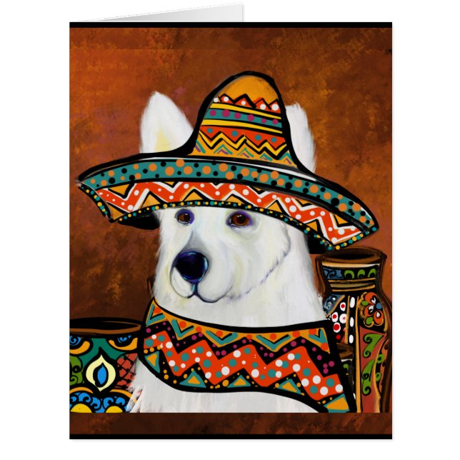 Cartão German shepherd (Frente)