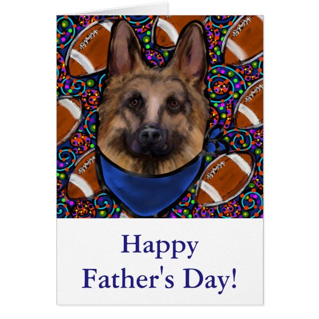 Cartão German shepherd (Frente)