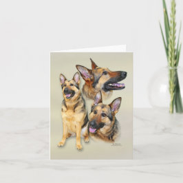 Cartão German Shepherd Dog