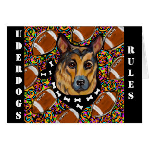 CARTÃO GERMAN SHEPHERD SUBDOG