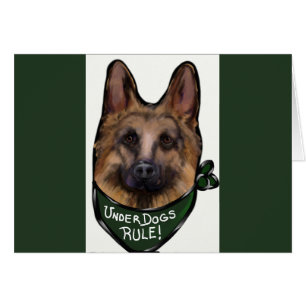 CARTÃO GERMAN SHEPHERD SUBDOG