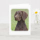Cartão German Shorthaired Pointer AA004D-019 (Small Plant)